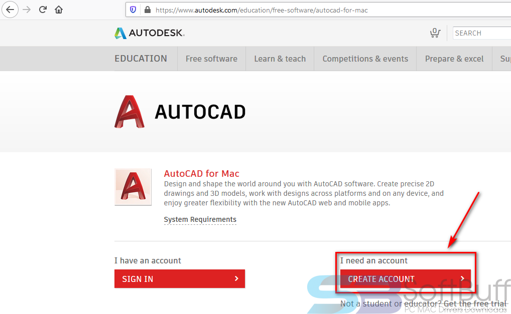 autodesk student for mac